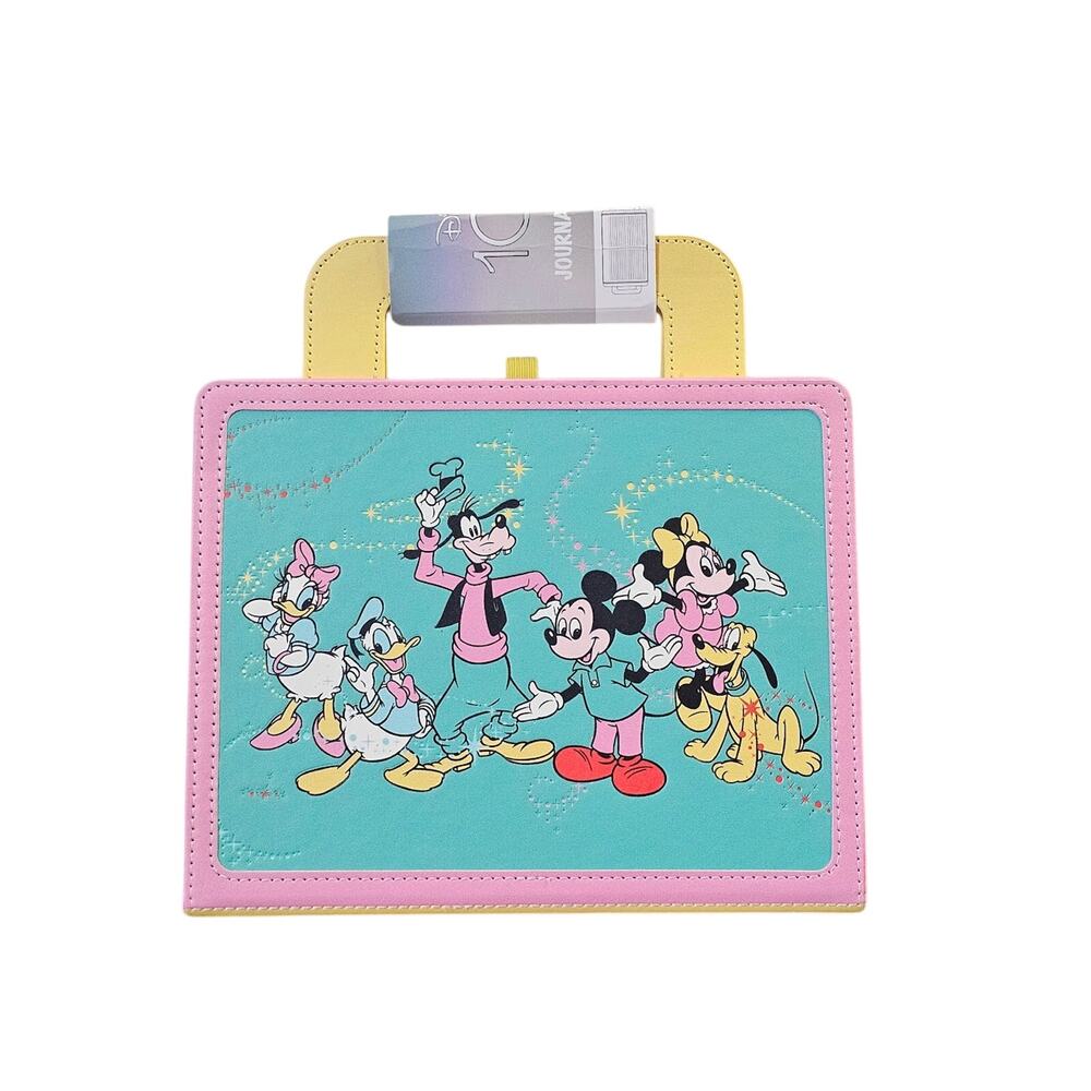 Loungefly Disney100 Mickey & Friends Lunchbox Journal NWT